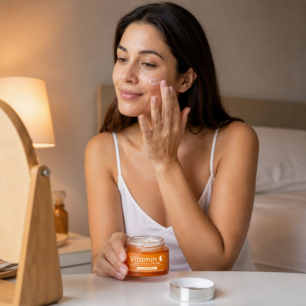 Crema Facial Vitamina C + Envío Gratis + Serum Vitamina C de REGALO