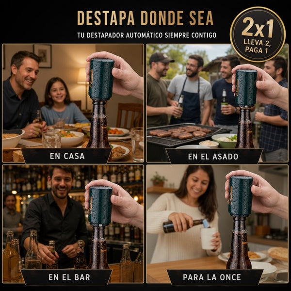 Destapador Automático de Botellas