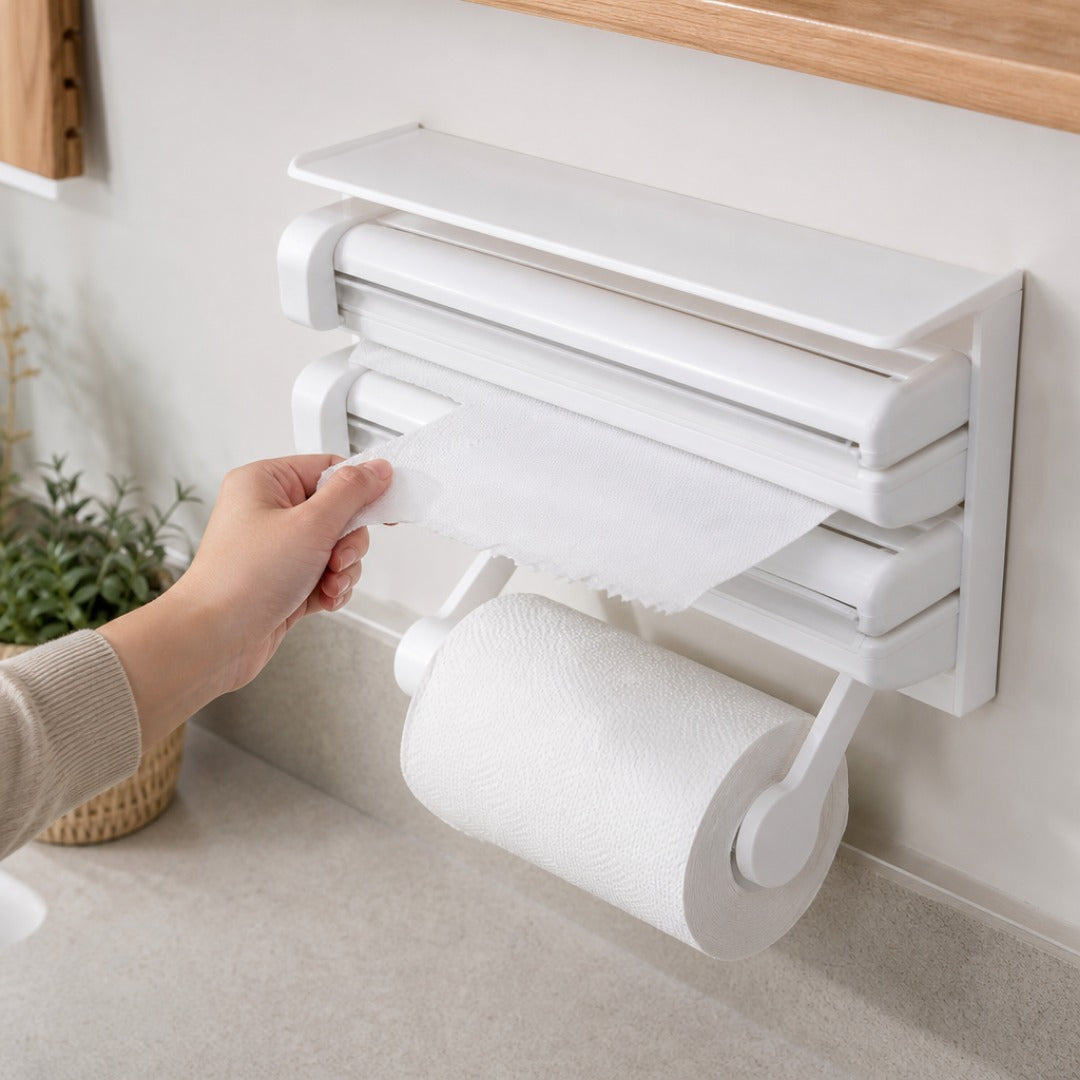 Dispensador de Papel Corta Fácil