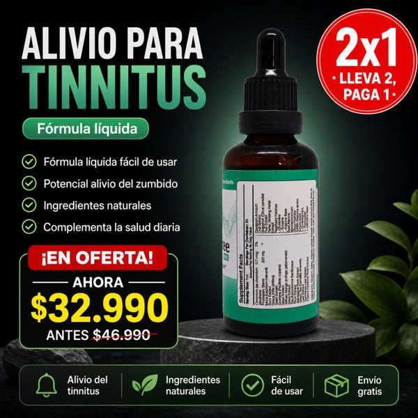 Echo Free Drops para Tinnitus