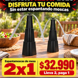 Espantamoscas de mesa: 2x1 por $32.990. Envío gratis y pago al recibir.