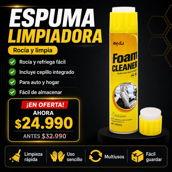 Espuma Limpiadora Multiuso 650 ml