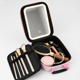 Estuche de Maquillaje con Espejo LED + Envío Gratis