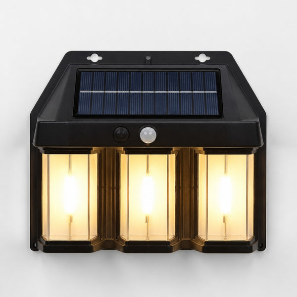 Farol Triple Solar para Camping