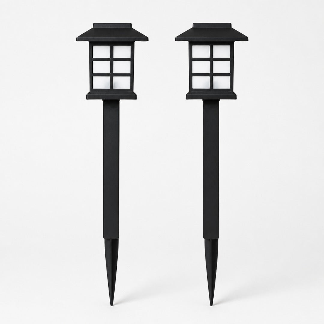 Farolas solares para exteriores 2pack