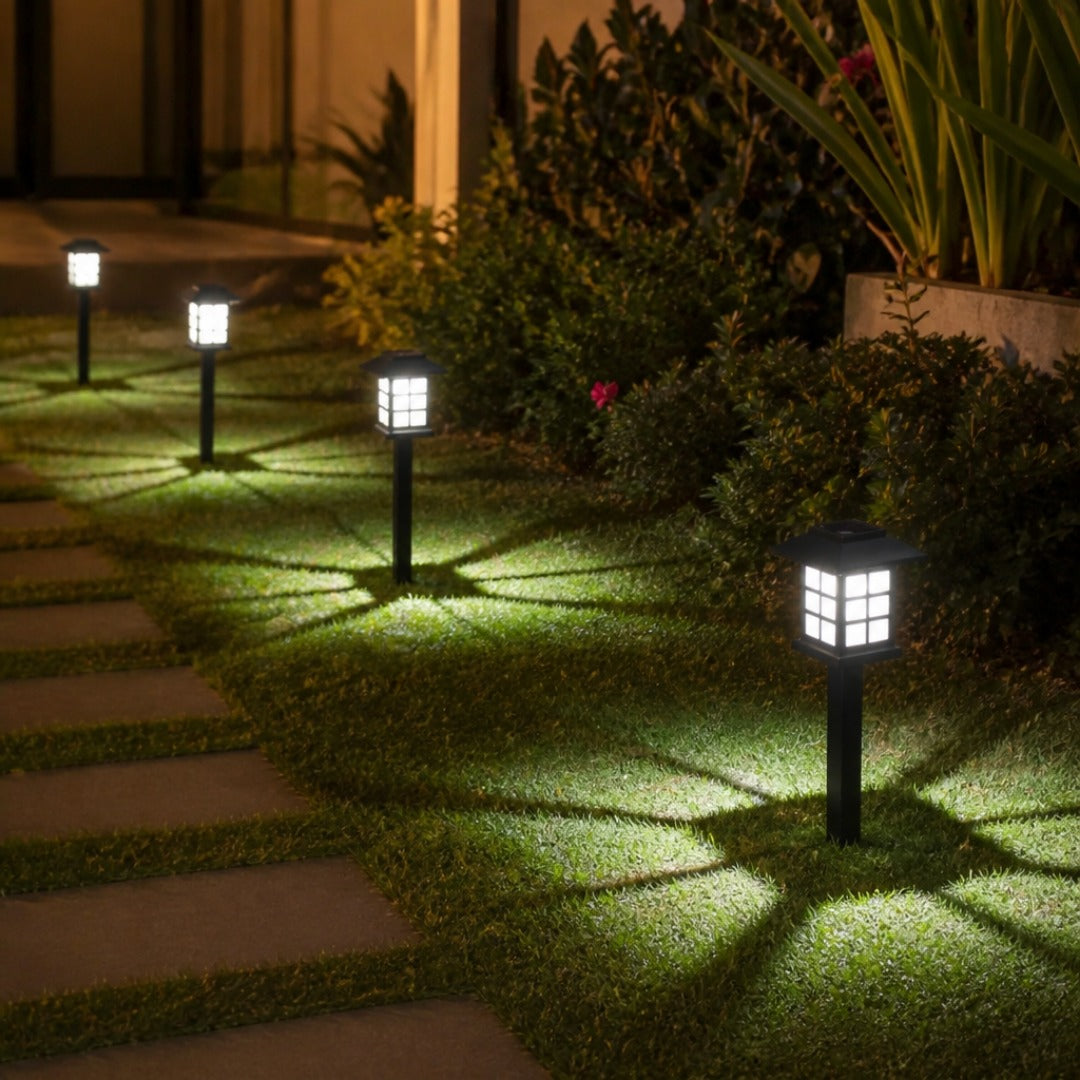 Farolas solares para exteriores 2pack