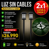 Farolas solares para exteriores 2pack