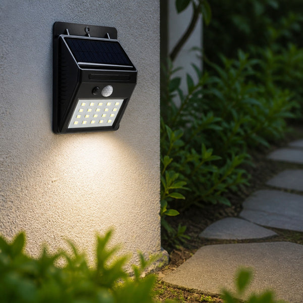 Foco Solar 30 LED con Sensor