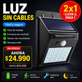 Foco Solar 30 LED con Sensor