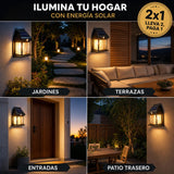 Foco Solar Luz Cálida Empalmado