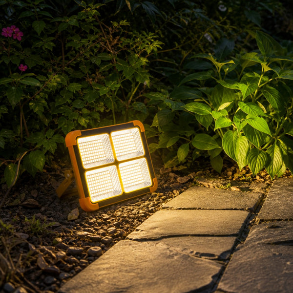 Foco Solar Portátil LED + Envío Gratis + Polvo Desengrasante Cocina de REGALO