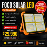 Foco Solar Portátil LED + Envío Gratis + Polvo Desengrasante Cocina de REGALO