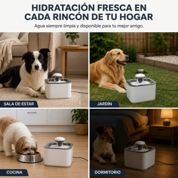 Fuente de Agua para Mascotas 2L