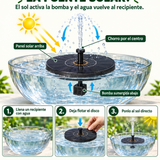 Fuente Solar Flotante · Detalle del producto