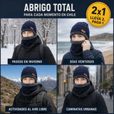 Gorro con Bufanda Práctico y Cálido