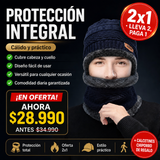 Gorro con Bufanda Práctico y Cálido + Envío Gratis + Calcetines Chiporro (2 pares) de REGALO