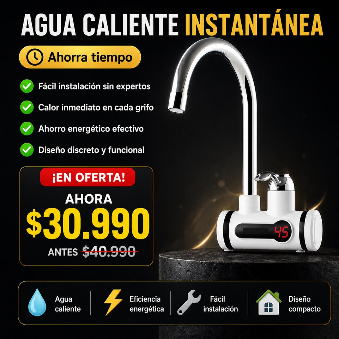 Grifo Calentador Eléctrico
