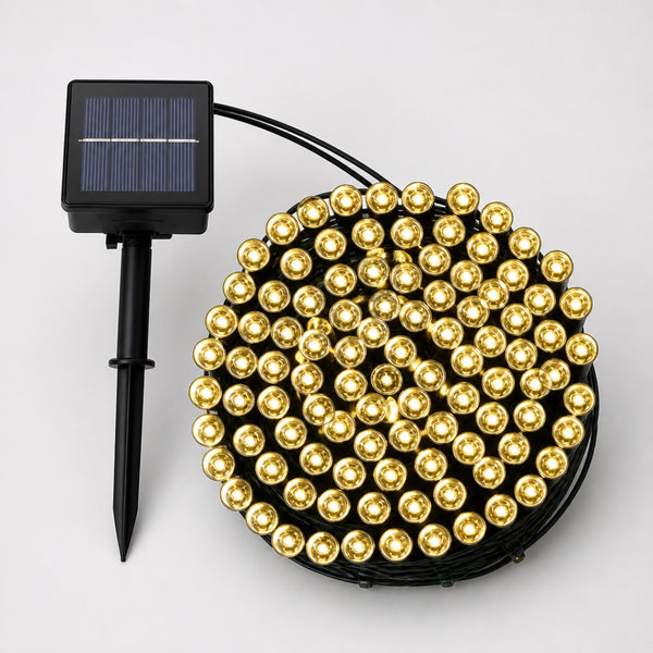 Guirnalda Solar 8M Luz Cálida