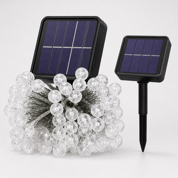 Guirnalda Solar con Luces Cálidas
