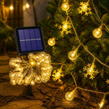 Guirnalda Solar con Luces Cálidas