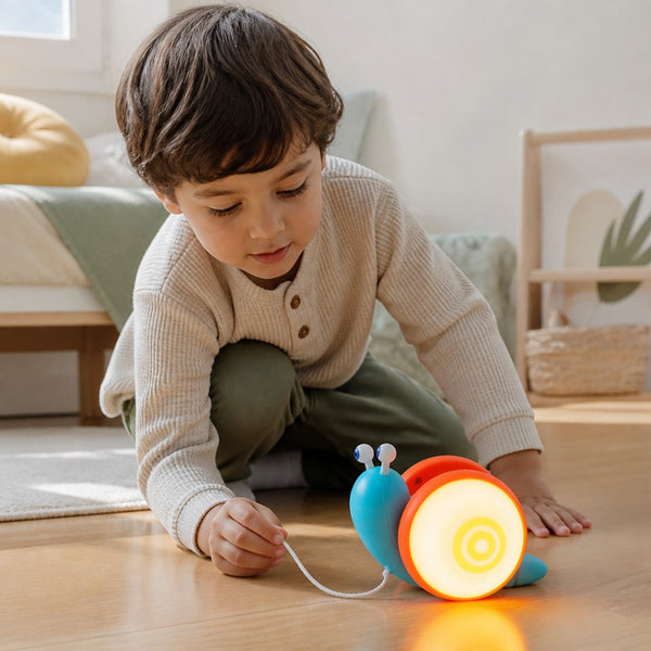 Juguete Interactivo Caracol LED