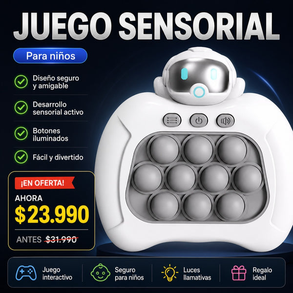Juguete Sensorial Electrónico Pop It