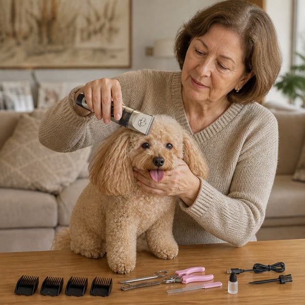 Kit Cortapelos Inalámbrico para Mascotas