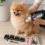Kit Cortapelos Inalámbrico para Mascotas