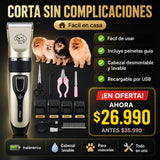 Kit Cortapelos Inalámbrico para Mascotas