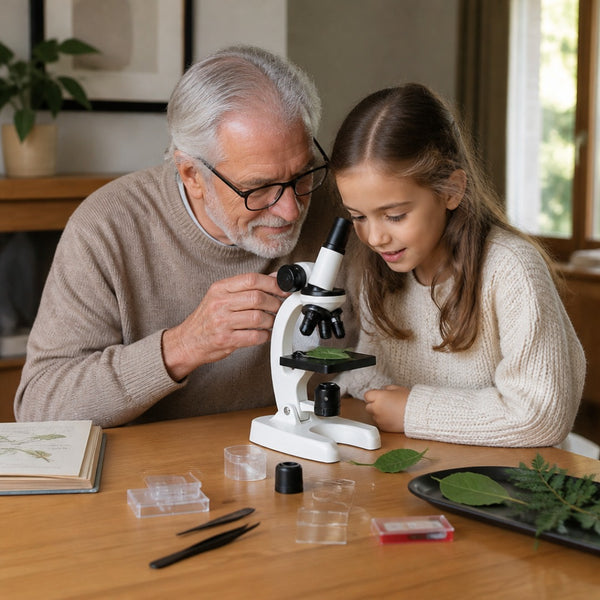 Kit Microscopio Para Niños Curiosos