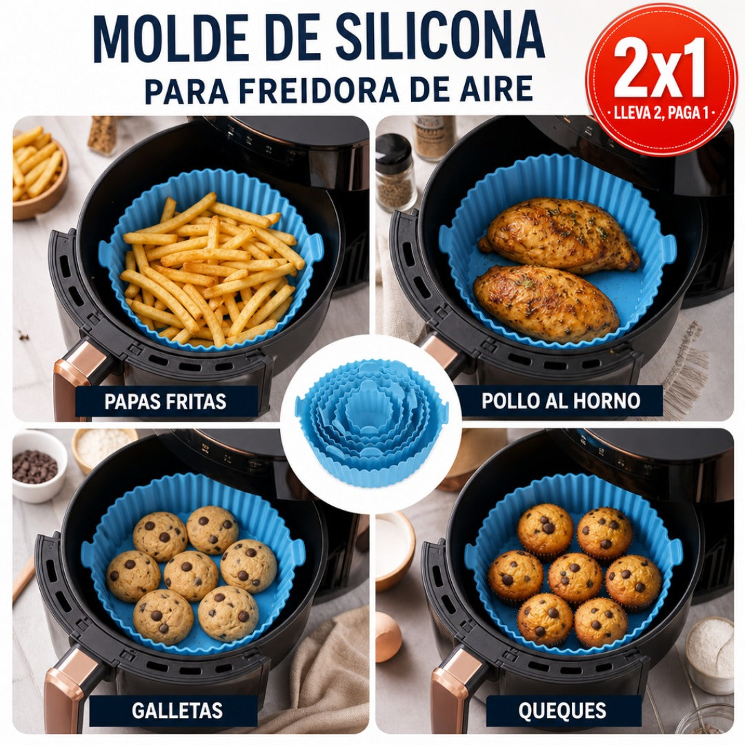 Kit Moldes Silicona para Freidor x12