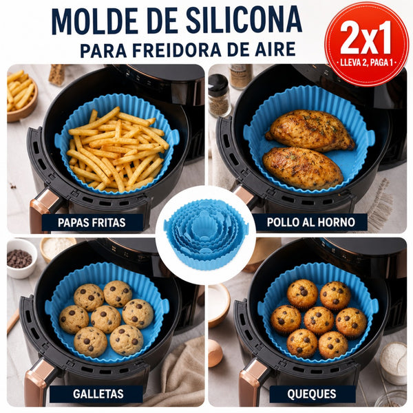 Kit Moldes Silicona para Freidor x12