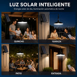 Lámpara Colgante Solar con Control