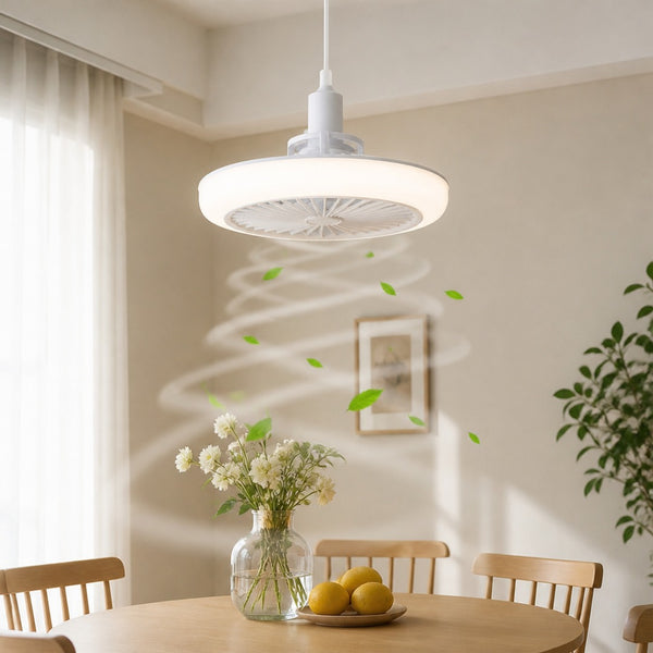 Lámpara LED con Ventilador Oculto
