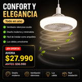 Lámpara LED con Ventilador Oculto