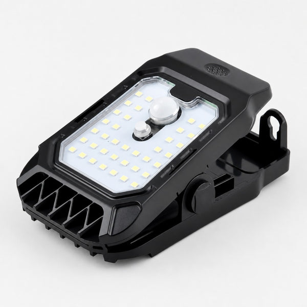 Lámpara Solar con Sensor y Clip