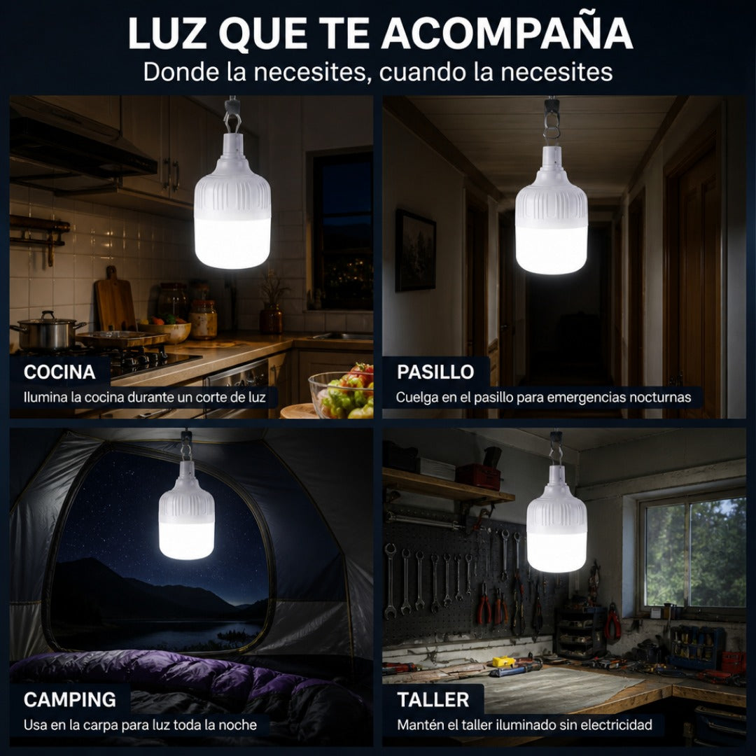 Lámpara Solar de Emergencia