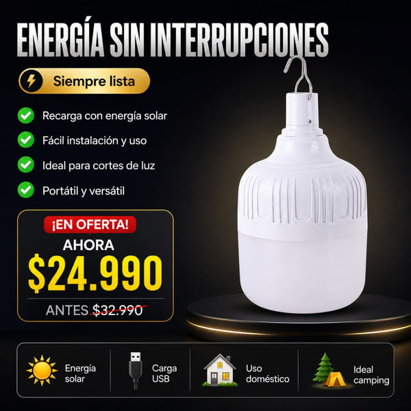 Lámpara Solar de Emergencia