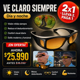 Lentes Visión Pro HD Día y Noche