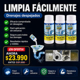 Limpiador De Drenaje Efectivo x3pcs