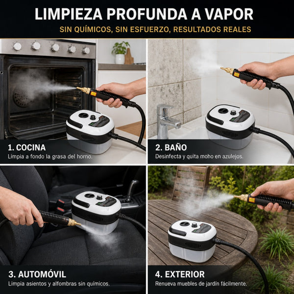Limpiador De Vapor A Presión PRO