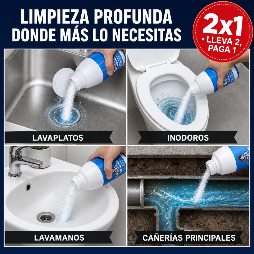 Limpiador Potente para Desagües