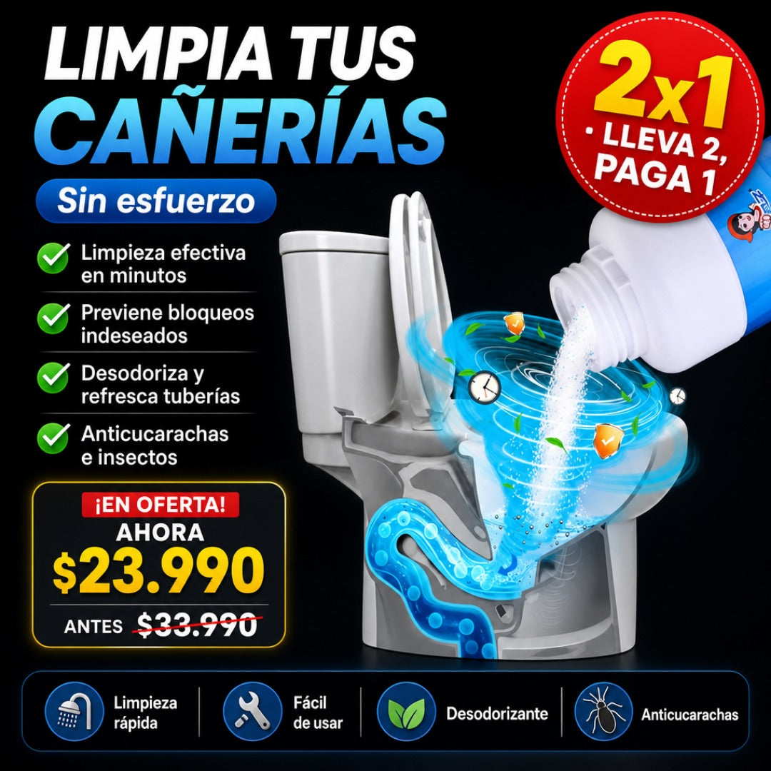 Limpiador Potente para Desagües