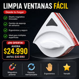 Limpiador Ventana Magnético Doble Cara