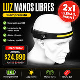 Linterna LED Cintillo Recargable