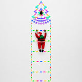 Luces LED Escalera Navidad Papá Noel