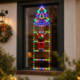 Luces LED Escalera Navidad Papá Noel