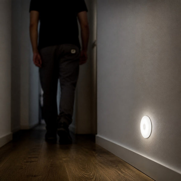 Luz LED Sensor Movimiento Pack x3