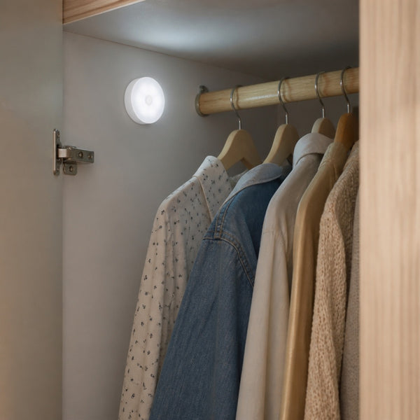 Luz LED Sensor Movimiento Pack x3