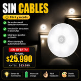 Luz LED Sensor Movimiento Pack x3